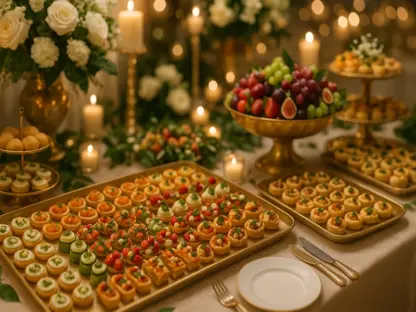 دکوراسیون میز مهمانی