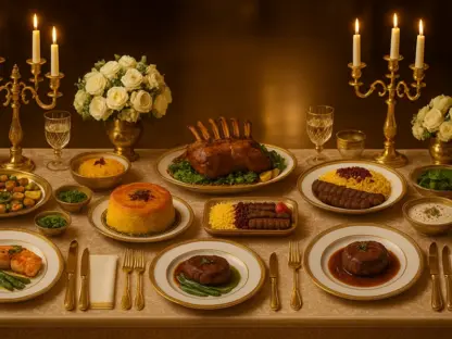 منوی غذای ایرانی و فرنگی