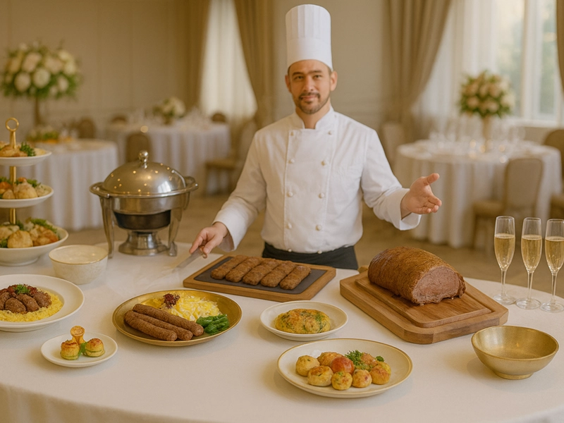 چگونه منوی لوکس و مجلل برای عروسی انتخاب کنیم؟