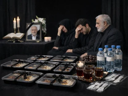 اهمیت غذا و پذیرایی در مراسم ترحیم
